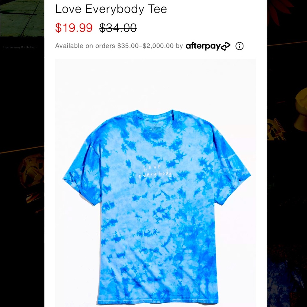 Love Everybody Large Tshirt